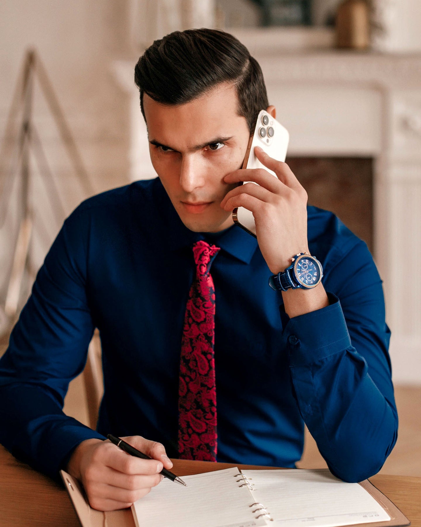 "EMPORIUM" NAVY BLUE